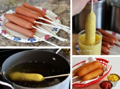 Készítsünk CornDog-ot. Ezzel egyszerűen feldobhatjuk a vacsoránkat.