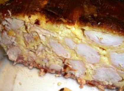 Sonkas – sajtos rakott csirkemell