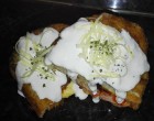 Töltött lángos -Recept