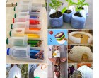 40 csodálatos ötlet újrahasznosított palackokból - Ez a cikk azoknak készült akik imádnak újrahasznosítani. A palackokat rengeteg módon fel tudod használni.Ahelyett, hogy kidobnád őket, rengeteg jó módja van, hogy hasznos tárgyakat készíts belőle. Csodálatos otthoni dekorációkat készíthetsz, mint például a függöny, vagy térelválasztó, növénytartó, csillár és így tovább. Az ilyen kézzel készített díszekhez csupán, csak kis idő kell.Nézzünk 40 csodálatos ötletet újrahasznosított palackokból.Készítsd el őket te is!