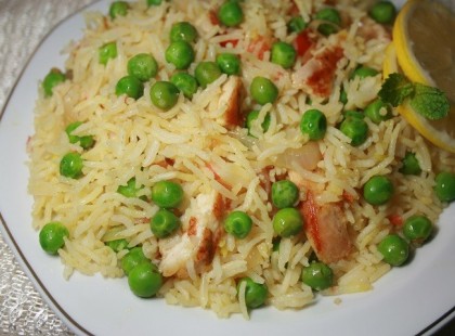 Csirkés borsós rizs fűszeresen, varázslatos étel, villámgyorsan!