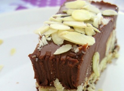 Csokoládés panna cotta torta