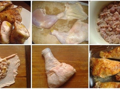 Töltött csirkecombok