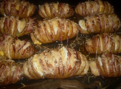 Sült burgonya töltve