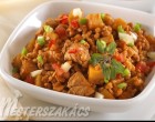 Mediterrán tarhonyás csirke