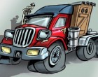 A kamionsofőr betér egy út menti étterembe, és rendel magának egy adag bécsi szeletet. Amikor épp nekifogna, két jól megtermett, bőrruhás motoros vagány lép be az étterembe. Egyikük se szó, se beszéd elragadja a sofőr tányérját, és átviszi a saját asztalukhoz. A férfi egyetlen szó nélkül fizet és távozik. - Figyelitek, srácok - szól a nagyobbik hangú vagány -, a pasas vagy teljesen beszari, vagy nem tud bunyózni. - Valószínűleg vezetni sem tud - szól közbe a pincér -, nézzék, épp most lapított palacsintává két motort.
