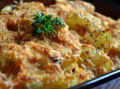 Ropogós tepsis burgonya