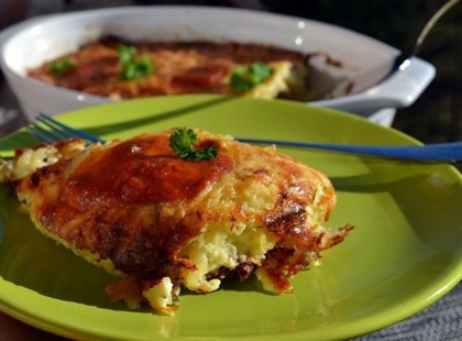 Csőben sült burgonya