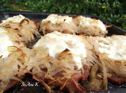 Káposztás sült tarja