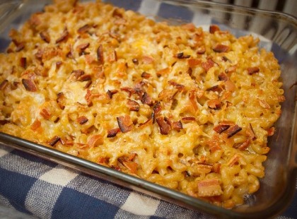 Húsos baconös rakott tészta – minden férfi kedvence! :)