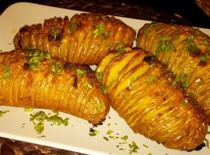 Hasselback burgonya recept