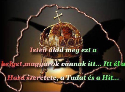 Áldott legyen ez a föld, ahová én születtem! Áldott legyen ki velem tart! Áldott legyen nemzetem!