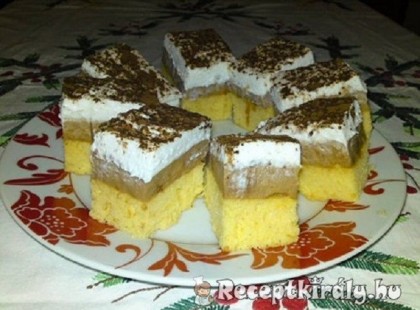 Dupla karamellás sütemény