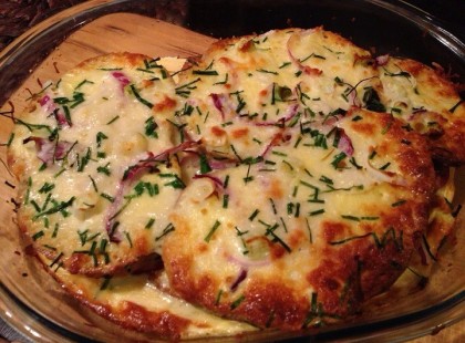 Rakott bundás kenyér jénaiban