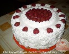 Erdei gyümölcsös torta