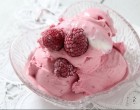 Krémes málna fagylalt, a hagyományos recept szerint, főzve – olyan mint egy gyümölcskrém, ez mesés!