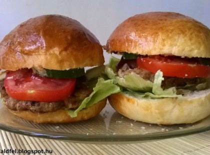 Házi készítésű hamburger - hamburger házilag