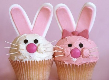 Húsvéti nyuszis muffin