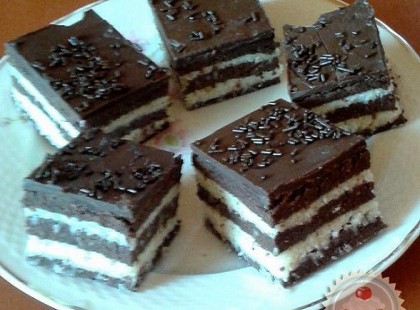 Kókuszos zebra szelet