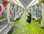 Ilyen metrót még nem láttál ,eldobod az agyad ! :D A speciális metró vonatot már üzembe helyezték Ningbo, Zhejiang tartományban. Ingázók napi metró utazása nem lesz unalmas többé!
