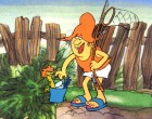 Ha itt a nyár, ugye komám, a szív a víznek szalutál és vígan lépked, akár a tornász így megy a nagy ho-ho-ho horgász.