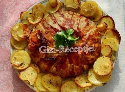 FASÍRTOS KARFIOL-TORTA SÜLT KRUMPLIVAL