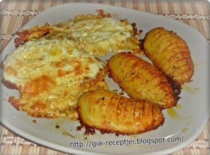 SAJTOS-TEJFÖLÖS HÚSSZELET HASSELBACK KRUMPLIVAL