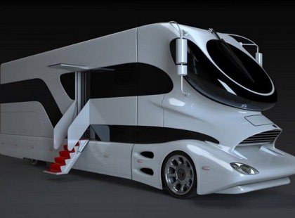 Ez aztán a kívül - belül őrült nagy luxus. Azt hiszem ebben a luxusban szívesen körbeutaznánk a világot... Egyből elfelejthetnénk minden gondot, problémát. Nyomj egy lájkot vagy oszd meg, ha neked is tetszene egy világ körüli utazás ebben a csodában! :)