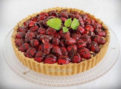 Vanília pudingos epertorta