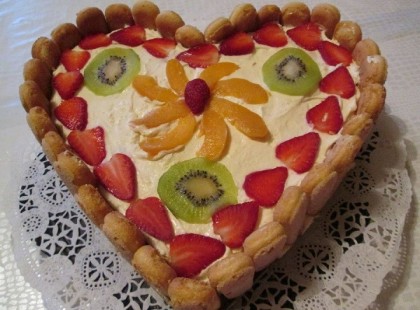 Diplomata torta sütés nélkül