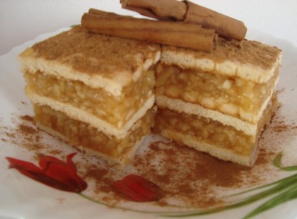 Sütés nélküli almás fahéjas süti villámgyorsan! Megunhatatlan édesség! :)