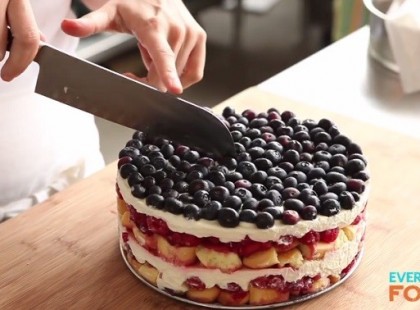 Tortát készít sütés nélkül. Amikor elárulta hogyan, tudtam, hogy ezt nekem is ki kell próbálni!