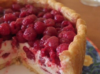 Habos málnatorta – sütés nélküli csábító élvezet… :)