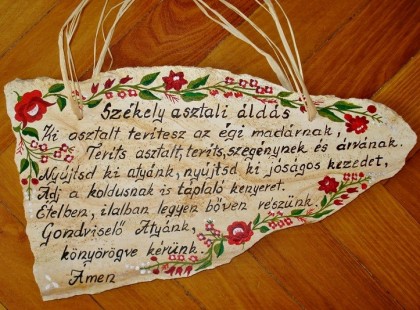 Székely asztali áldás