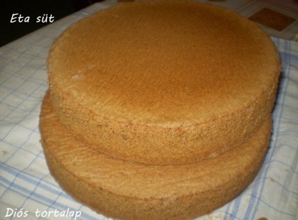 Diós tortalap Eta módra :-) ahogy én készítem