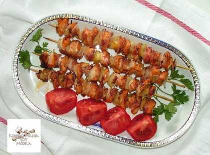 Csirkesaslik ördögmártással döbbenetesen finom módra Annától :)