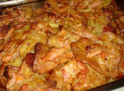 Sertésszelet Edina módra