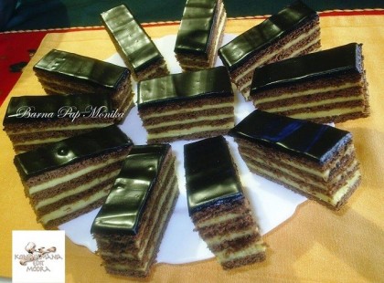 Narancsos mézes krémes