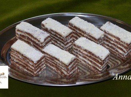 Kókuszkrémes nápolyi