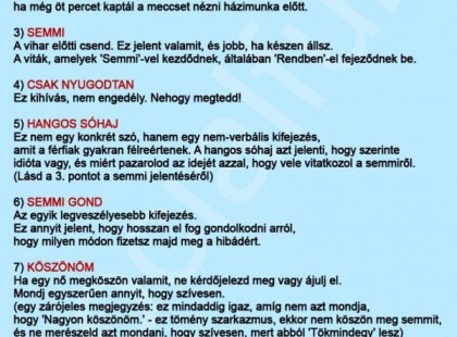 A nők által használt 9 halálos kifejezés :D