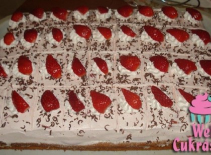 Epres pudingos-joghurtos süti