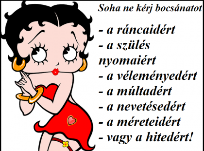 Soha ne kérj bocsánatot