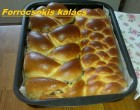 Forrócsokis kalács és sima fonott