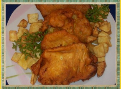 Sertésszelet Medve sajtos bundában