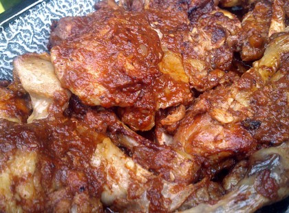 Ínyenc, paradicsomos csirkecombok