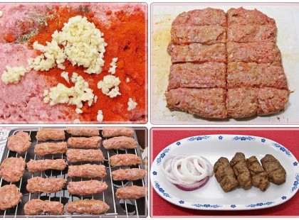 Na ez az igazi Csevapcsicsa receptje tíz ujjad megnyalod módra :) fotókkal lépésről lépésre :)