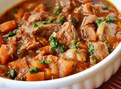 Húsos zöldséges ragu, jó szaftosan – nálunk ez lett a kedvenc!!