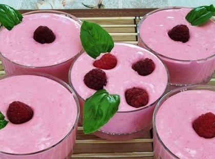 Málnahab pikk-pakk! Édes kísértés! :)