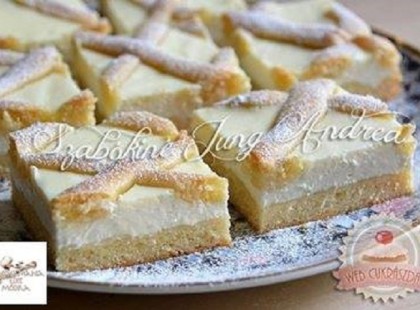 Túrós rácsos Andrea módra