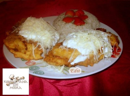 Tócsniba bújtatott csirkemell